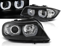 3D LED Angel Eyes Scheinwerfer Set BMW 3er E90/91 BJ...