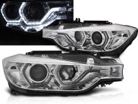LED Angel Eyes Scheinwerfer Set mit echtem TFL BMW F30/31...