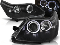 Angel Eyes Scheinwerfer Set Citroen C4 BJ 04-10 Klar/Schwarz