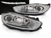 Scheinwerfer Set mit echtem Tagfahrlicht Ford Fiesta MK7...