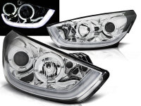 Lightbar Angel Eyes Scheinwerfer Set Hyundai Tucson IX35...