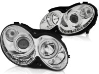 Scheinwerfer Set mit Tagfahrlicht Optik Mercedes CLK W209...