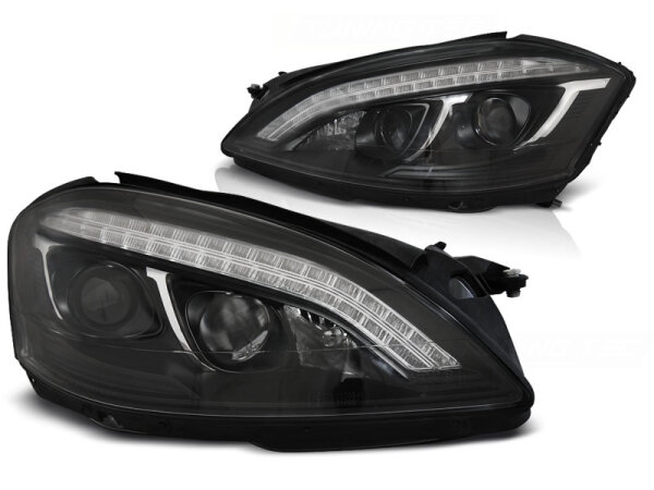 Xenon Scheinwerfer Set Mercedes S-Klasse W221 BJ 05-09 Schwarz