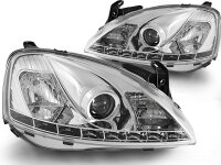 Scheinwerfer Set mit Tagfahrlichtoptik Opel Corsa C BJ...