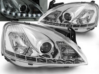 Scheinwerfer Set mit Tagfahrlichtoptik Opel Corsa C BJ...