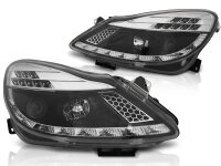 Scheinwerfer Set mit Tagfahrlicht Optik Opel Corsa D BJ...