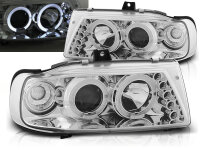 Angel Eyes Scheinwerfer Set Seat Ibiza/Cordoba BJ 10/93-08/99 Klar Chrom