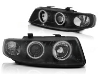 CCFL Angel Eyes Scheinwerfer Set Seat Leon/Toledo BJ...