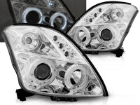 Angel Eyes Scheinwerfer Set Suzuki Swift BJ 05/05-10 Klar...