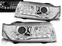 Scheinwerfer Set mit Tagfahrlicht Optik VW Passat B4 BJ...