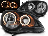 Angel Eyes Scheinwerfer Set Volkswagen Polo 9N3 BJ...