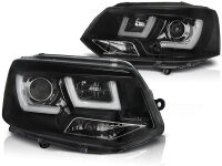 U-Type Scheinwerfer Set mit echtem Tagfahrlicht VW T5 BJ...