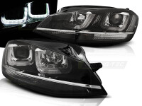 LED U-Type Scheinwerfer Set mit echtem TFL VW Golf VII BJ...