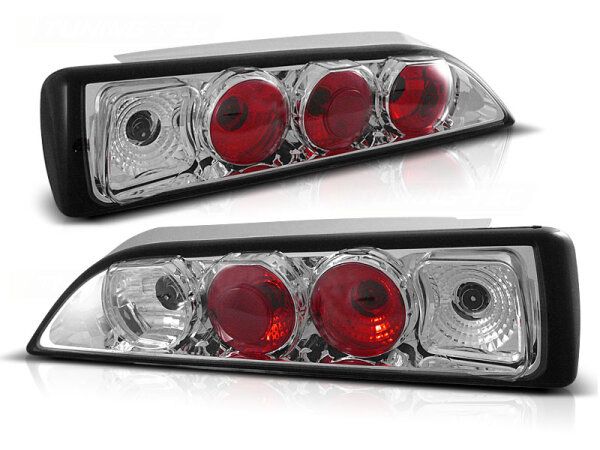 Rückleuchten Set Alfa Romeo 146 BJ 07.94 -12.00 Klarglas / Chrome