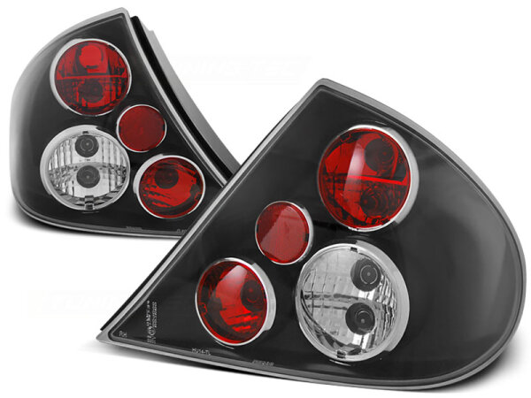 Rückleuchten Set Ford Mondeo MK2 Liftback BJ 10.96-08.00 Klarglas / Schwarz