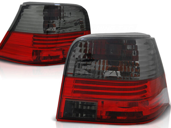 Rückleuchten Set Volkswagen Golf IV Hatchback BJ 09.97-09.03 Klar / Rot / Rauch