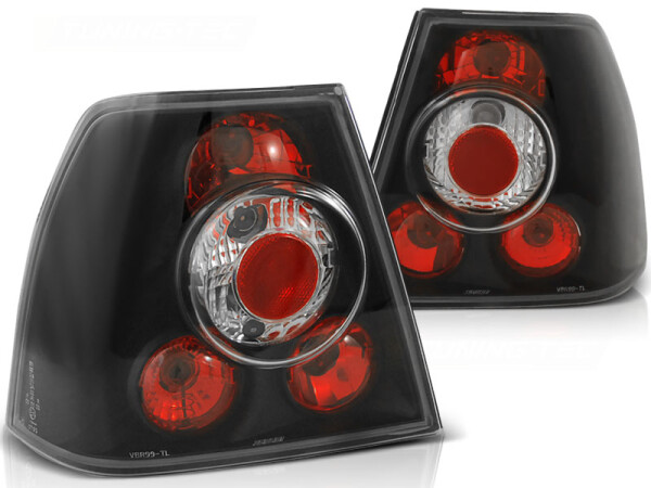 Rückleuchten Set VW Bora Limousine BJ 09/98-07/05 Klar Schwarz