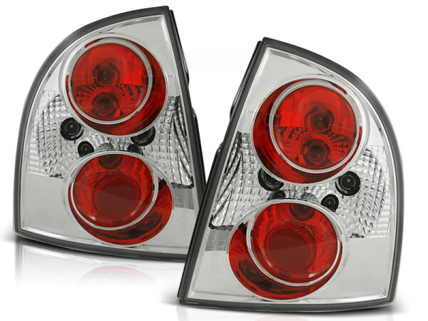 Rückleuchten Set Volkswagen Passat 3BG Limousine BJ 09.00-03.05 Klarglas / Chrome