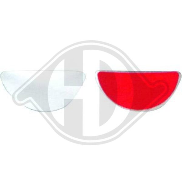 Spiegelglas, Außenspiegel rechts für FORD TRANSIT Bus (FD_ _, FB_ _, FS_ _, FZ_ _, FC_ _)