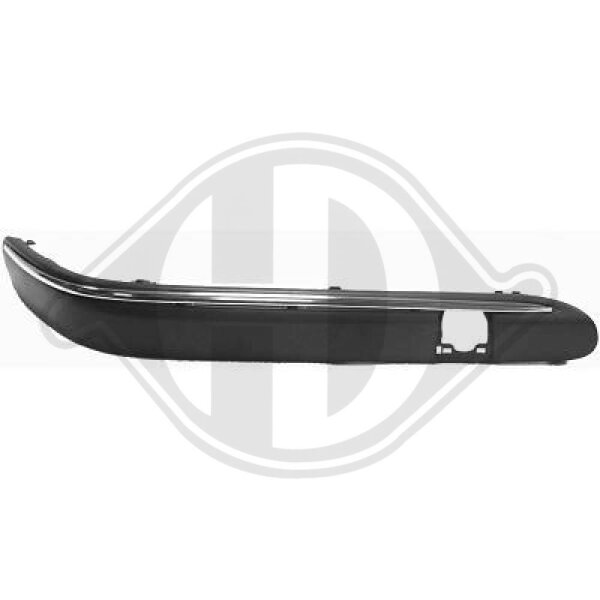 Zier-/Schutzleiste, Stoßfänger vorne rechts für MERCEDES-BENZ C-CLASS (W203)