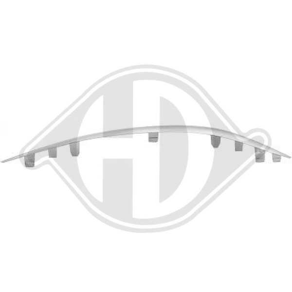 Zier-/Schutzleiste, Stoßfänger vorne links für MERCEDES-BENZ C-CLASS (W205)