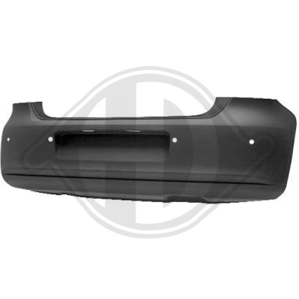Stoßfänger hinten für VW POLO V (6R1, 6C1)