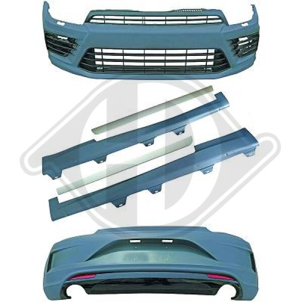 Stoßstange hinten vorne für VW SCIROCCO III (137, 138)