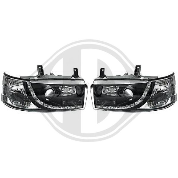 Scheinwerfer Set  für VW TRANSPORTER T4 Bus (70B, 70C, 7DB, 7DK, 70J, 70K, 7DC, 7DJ)