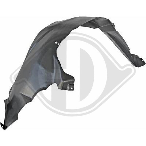 Verkleidung, Radhaus Vorderachse links vorne links für JEEP GRAND CHEROKEE II (WJ, WG)
