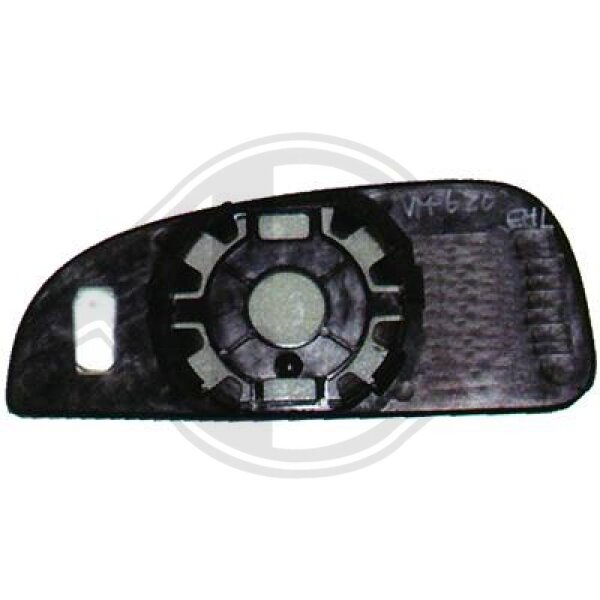 Spiegelglas, Außenspiegel links für FIAT DUCATO Kasten (250_)