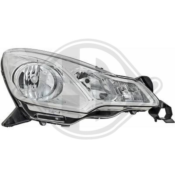 Hauptscheinwerfer rechts für CITROËN C3 II (SC_)