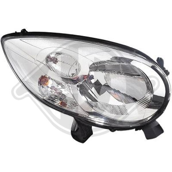 Hauptscheinwerfer rechts für CITROËN C1 (PM_, PN_)