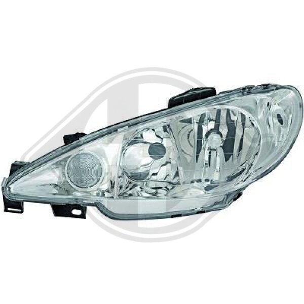 Hauptscheinwerfer links für PEUGEOT 206 Schrägheck (2A/C)