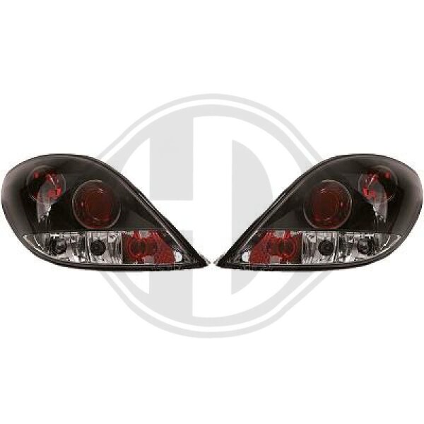 Heckleuchtensatz für PEUGEOT 207 (WA_, WC_)