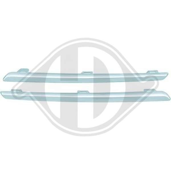 Zier-/Schutzleistensatz, Kühlergitter für RENAULT TWINGO III (BCM_, BCA_)