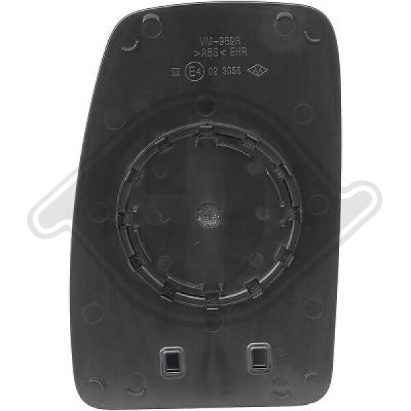 Spiegelglas, Außenspiegel rechts für OPEL MOVANO A Bus (X70)