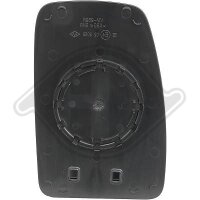 Spiegelglas, Außenspiegel links für OPEL...