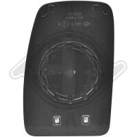 Spiegelglas, Außenspiegel rechts für OPEL...