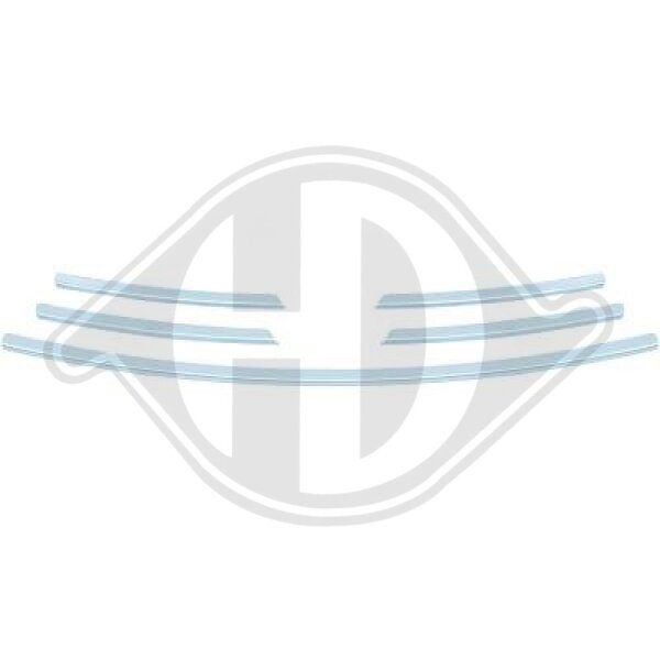 Zier-/Schutzleiste, Kühlergitter für RENAULT TRAFIC III Kasten (FG_)