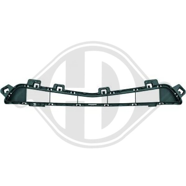 Lüftungsgitter, Stoßfänger mitte für MAZDA 2 Schrägheck (DL, DJ)