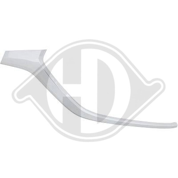 Zier-/Schutzleiste, Stoßstange vorne rechts für MAZDA 2 Schrägheck (DL, DJ)
