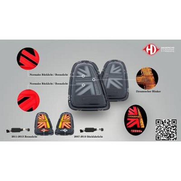 Heckleuchtensatz beidseitig,hinten für MINI MINI (R56)