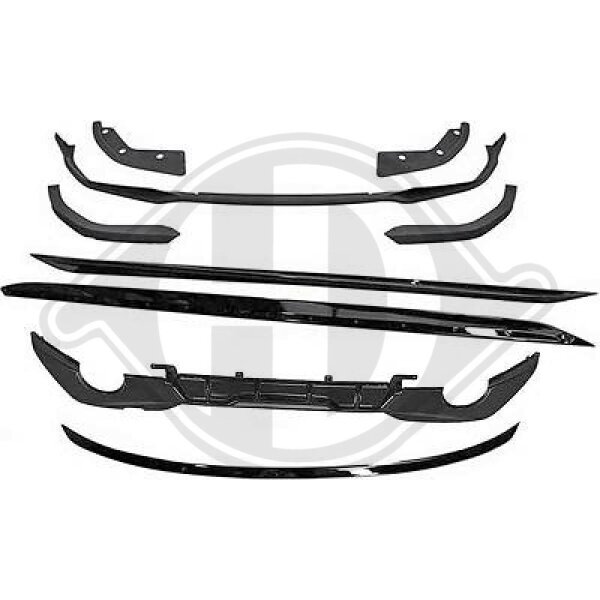 Spoiler hinten links rechts vorne für BMW 3 (G20, G80, G28)