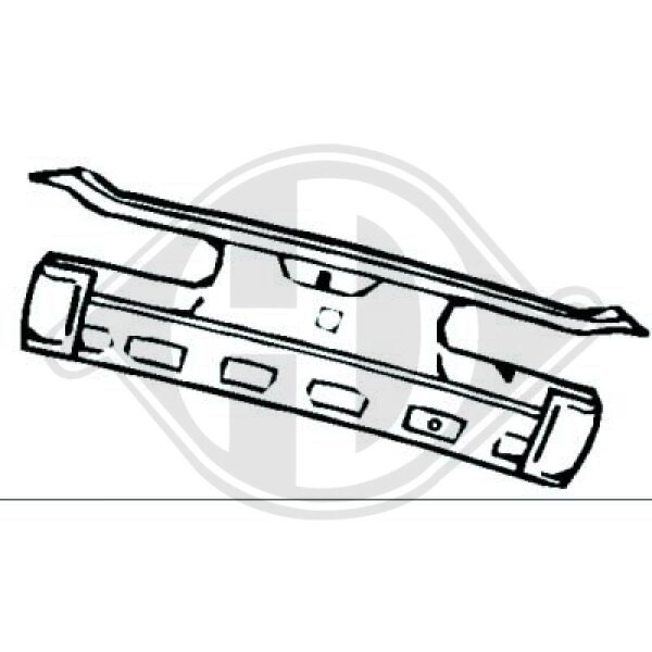 Zier-/Schutzleiste, Tür hinten rechts für MERCEDES-BENZ 123 Stufenheck (W123)