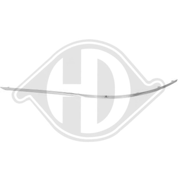 Zier-/Schutzleiste, Stoßfänger hinten rechts für MERCEDES-BENZ C-CLASS (W204)