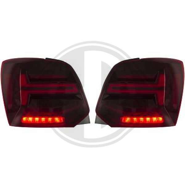 Heckleuchtensatz hinten für VW POLO V (6R1, 6C1)