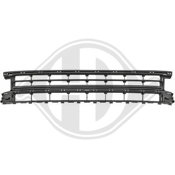 Lüftungsgitter, Stoßfänger mitte für VW POLO VI (AW1, BZ1, AE1)