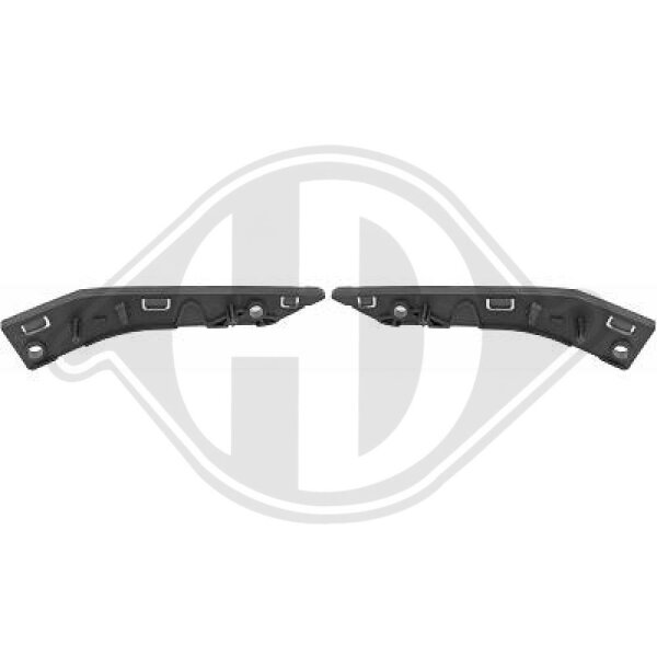 Halter, Stoßfänger vorne links,vorne rechts für PEUGEOT 2008 I (CU_)
