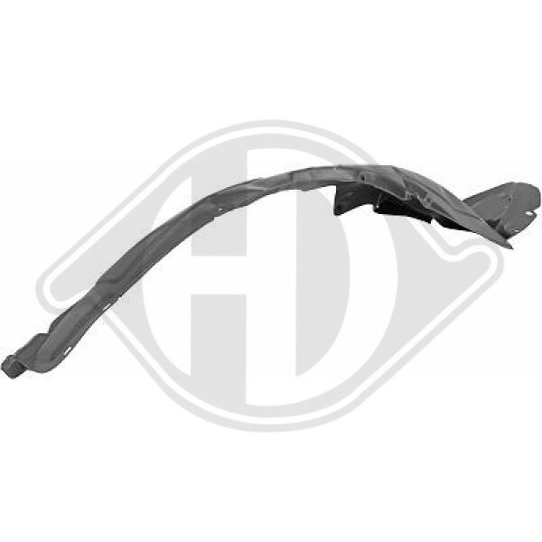 Verkleidung, Radhaus vorne rechts für HYUNDAI ix20 (JC)