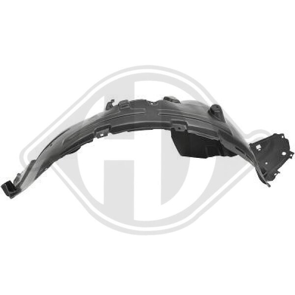 Verkleidung, Radhaus vorne rechts für NISSAN QASHQAI II (J11, J11_)